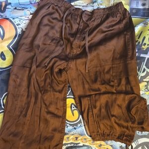 PINK Victoria's Secret Brown Cargo Pants